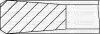 Кольца поршневые Fiat Ducato 2.8 TDI 97-06 (94.40mm/STD) (3-2-3) YENMAK 9109690000 (фото 1)