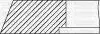 Комплект поршневих кілець (на 1 поршень) (94.40/STD) (3,02,02,5) CITROEN Jumper 2,8D -02, FIAT Dicato 2.8D YENMAK 91-09693-000 (фото 1)