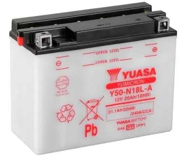 Аккумулятор YUASA Y50N18LA