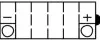 Аккумулятор YUASA YB5LB (фото 2)
