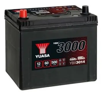 Акамулятор 12V 60Ah SMF Battery Japan (1) YUASA YBX3014