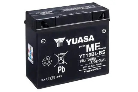 Аккумулятор YUASA YT19BLBS