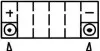 Акумулятор YUASA YT9BBS (фото 2)