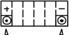 Акумулятор YUASA YTX12BS (фото 2)