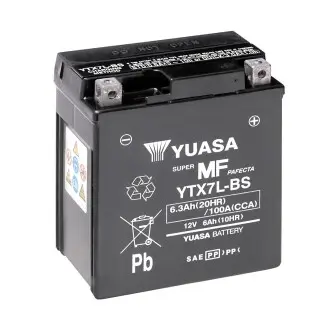 Акумулятор YUASA YTX7LBS