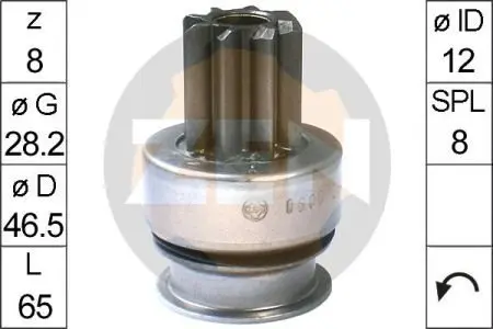 Бендикс стартера ZEN ZN0600