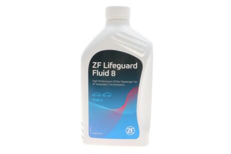 Олива АКПП ATF (1L) Lifeguard Fluid 8 ступка (зелена) (S671.090.312) ZF 550030472