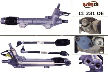 Рулевая рейка с ГУР новая CITROEN Berlingo 2006-,PEUGEOT Partner 2006- ZF CI231OEM