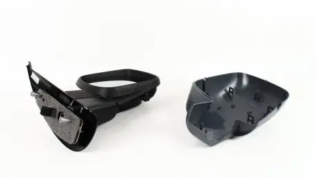 Дзеркало заднього виду (електро з підігрівом) під фарбування з датчиком темп Zilbermann 02-634