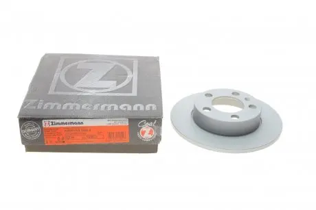 Диск тормозной (задний) Skoda Fabia/Octavia/VW Golf IV 98-(230x9) (с покрытием) (полный)) ZIMMERMANN 100.1236.20