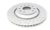 Диск тормозной (задний) VW Passat 05-/Golf/Seat Leon 12- (310x22) (с покрытием)(с отверстием)(полный) ZIMMERMANN 100.3309.52 (фото 4)