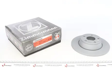Диск тормозной (задний) Audi TT 06-14 (286x12) (с покрытием) (полный)) ZIMMERMANN 100.3328.20