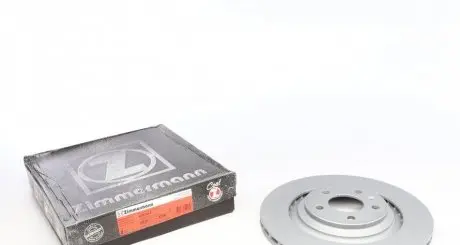 Диск тормозной (задний) Audi A6 06-11 (330х22) (с покрытием) (вентилированный)) ZIMMERMANN 100.3336.20