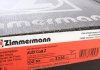 Диск тормозной (задний) Audi A6 06-11 (330х22) (с покрытием) (вентилированный)) ZIMMERMANN 100.3336.20 (фото 6)