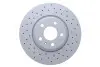 Диск тормозной (передний) Audi A4/A5/A6/A7/Q5 07-17 (320х30) (с покрытием) (с отверстиями) (вент.) ZIMMERMANN 100.3355.52 (фото 1)
