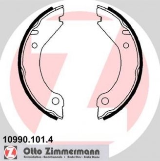 Тормозные колодки ручного тормоза ZIMMERMANN 109901014 (фото 1)