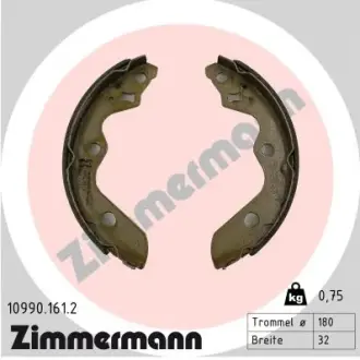 Гальмiвнi колодки барабаннi ZIMMERMANN 109901612