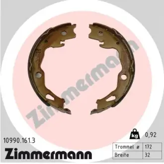 Гальмiвнi колодки барабаннi ZIMMERMANN 109901613