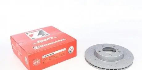 Диск тормозной SPORT Z ZIMMERMANN 150126952