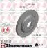 Диск тормозной (задний) BMW 3 (E46) 2.5-3.0i/3.0d 00-07 (320x22) (с покрытием) (вент.) ZIMMERMANN 150.1295.20 (фото 1)