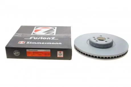 Диск тормозной (передний) BMW X5 (G05/F95)/X7 (G07) 18- (R) (395x36) ZIMMERMANN 150.2963.32