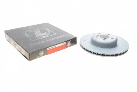 Диск тормозной (задний) BMW 3 (G20/G80/G28) 18-(R) (345x24) (с покрытием) (вентилированный)) ZIMMERMANN 150.2983.20