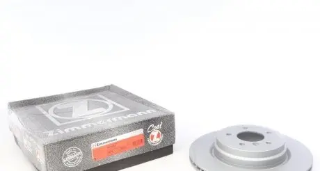 Диск тормозной (задний) BMW 3 (E90) 2.5-3.0/2.0d 04-11 (336x22) (с покрытием) (вентилированный)) ZIMMERMANN 150.3430.20