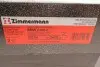 Диск тормозной (задний) BMW X5 (E70/F15) 07-/X6 (F16) 09- (320x20) (с покрытием) (вентилированный)) ZIMMERMANN 150.3450.20 (фото 5)