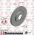 Диск тормозной Coat Z ZIMMERMANN 150348620 (фото 1)