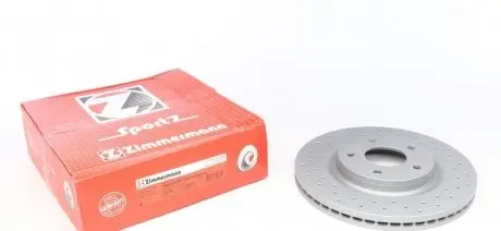 Диск тормозной ZIMMERMANN 200.2527.52