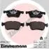 Тормозные колодки (передние) Ford Focus/Kuga 1.0-2.0 EcoBoost18-(Ate) ZIMMERMANN 20556.170.1 (фото 1)