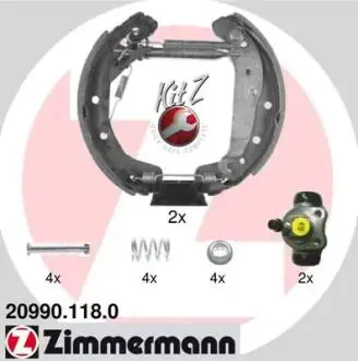 Тормозные колодки.) ZIMMERMANN 209901180