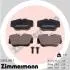 Тормозные колодки, дисковый тормоз.) ZIMMERMANN 210551801 (фото 1)