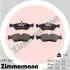 Тормозные колодки, дисковый тормоз.) ZIMMERMANN 211901801 (фото 1)
