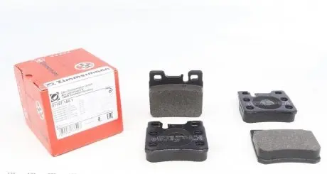Тормозные колодки (задние) MB C-class (W202/S202)/E-class (W124/S124/W210) 93-03 (Teves) ZIMMERMANN 21197.150.1