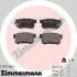 Тормозные колодки дисковые ZIMMERMANN 217191501 (фото 1)