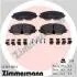 Колодки тормозные дисковые, к-кт ZIMMERMANN 227691902 (фото 1)