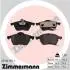 Тормозные колодки, дисковый тормоз.) ZIMMERMANN 231161951 (фото 1)
