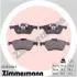 Тормозные колодки, дисковый тормоз.) ZIMMERMANN 232811801 (фото 1)