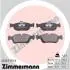 Тормозные колодки, дисковый тормоз.) ZIMMERMANN 232871759 (фото 1)