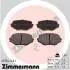 Тормозные колодки, дисковый тормоз.) ZIMMERMANN 233541401 (фото 1)