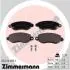 Тормозные колодки, дисковый тормоз.) ZIMMERMANN 234341851 (фото 1)