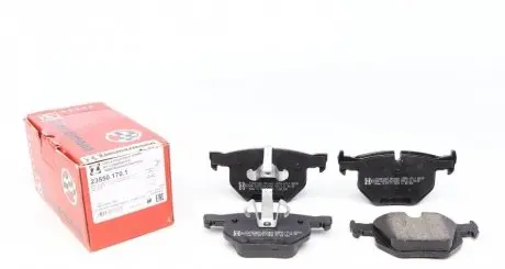 Тормозные колодки (задние) BMW 3 (E90/E91/E92/E93) 04-13/X1 (E84) 09-15 (Ate-Teves) ZIMMERMANN 23550.170.1