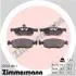 Тормозные колодки, дисковый тормоз.) ZIMMERMANN 235521801 (фото 1)