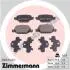 Тормозные колодки, дисковый тормоз.) ZIMMERMANN 236611401 (фото 1)