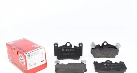 Тормозные колодки (задние) Audi Q7/VW Touareg 2.5D-6.0D 02- (Brembo) ZIMMERMANN 23694.165.1