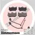 Тормозные колодки, дисковый тормоз.) ZIMMERMANN 236941652 (фото 1)