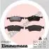 Тормозные колодки дисковые ZIMMERMANN 237161651 (фото 1)