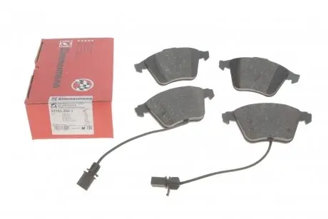 Колодки тормозные (передние) Audi A4/A6/A8 02-(Ate-Teves) (с датчиками) ZIMMERMANN 23763.200.1