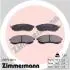 Колодки тормозные дисковые, к-кт ZIMMERMANN 238791601 (фото 1)